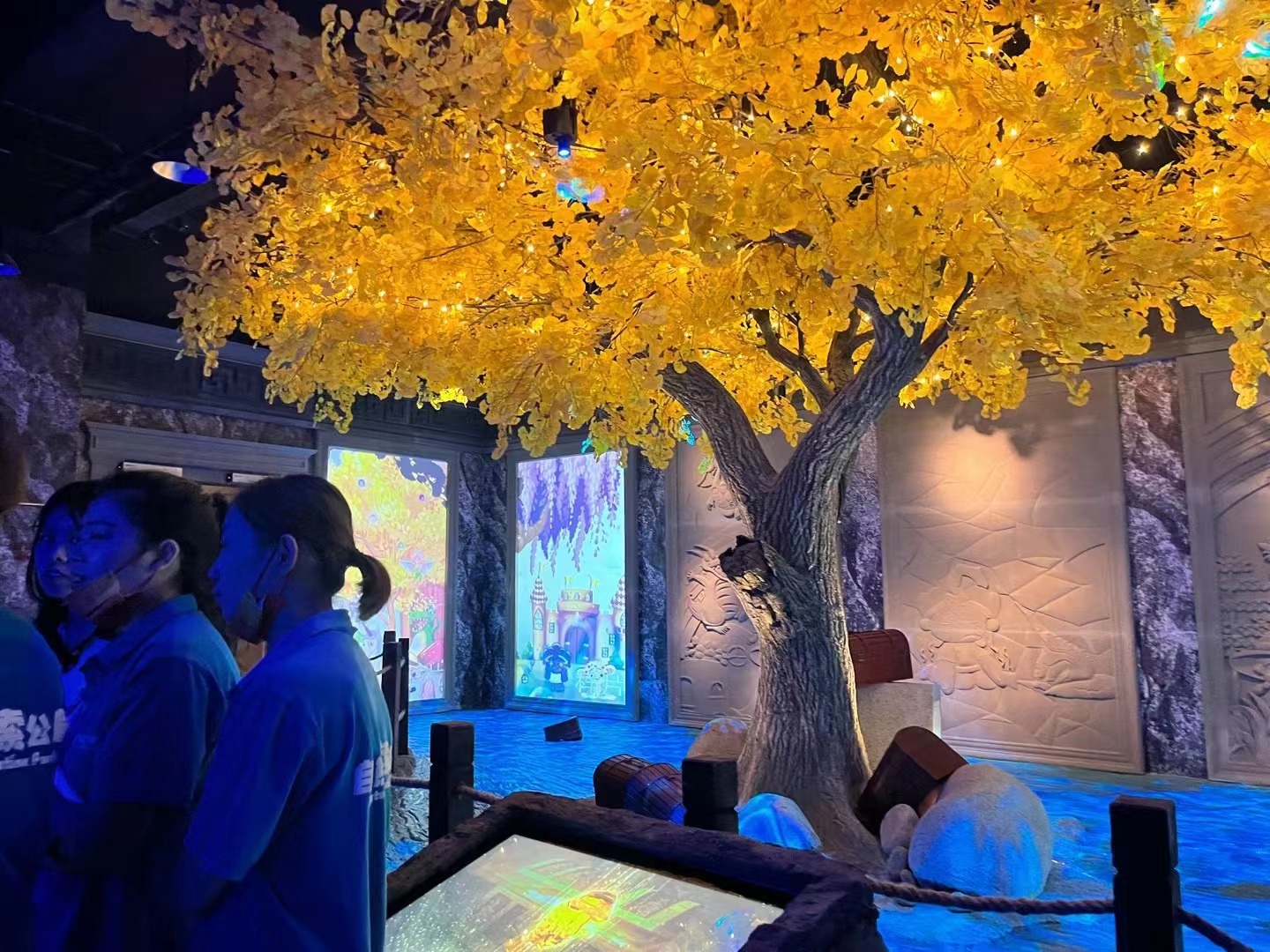 竣工顺利-大明山旅游服务中心多媒体展(图9)